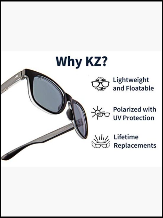 Medium Rectangular Sunglasses Polarized 100% UV Protection